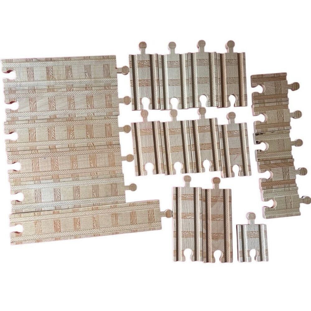 Thomas & Friends Lot Of 22 Pieces Of Straight Train Track